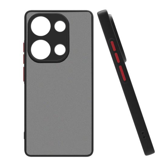 Forzacase Xiaomi Redmi Note 13 Pro 5G için Shell Serisi Darbeye Dayanıklı Yarı Esnek Plastik Kılıf