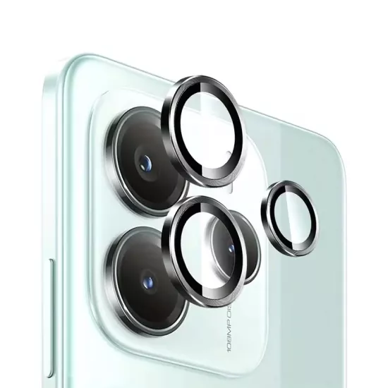 Forzacase Redmi Note 14 5G ile uyumlu Kamera Camı Lens Koruyucu Halka Seti - FC381