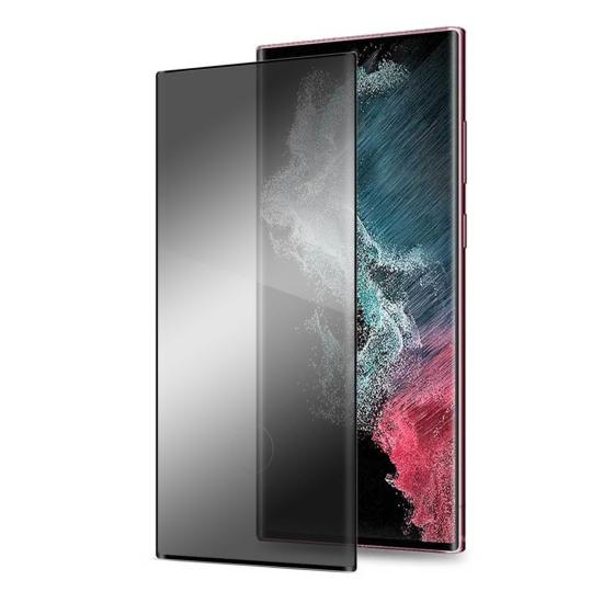 Forzacase Samsung Galaxy S22 Ultra için Privacy Hayalet Ekran Koruyucu Seramik Film - FC292