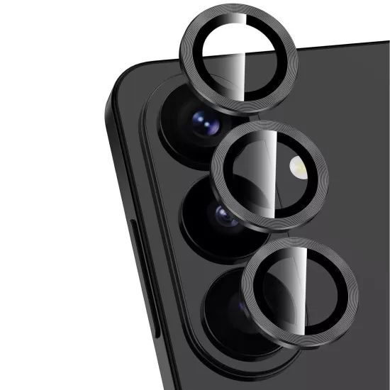 Forzacase Samsung Galaxy S26 ile uyumlu Kamera Camı Lens Koruyucu Halka Seti - FC381