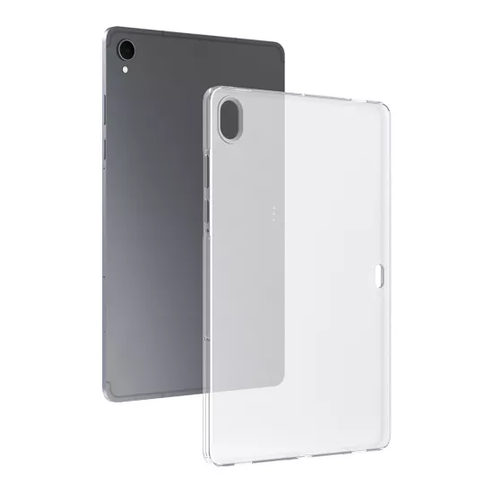 Forzacase Samsung Galaxy Tab S11 11 inç X730 ile uyumlu Silikon Kılıf Buzlu Şeffaf - FC013