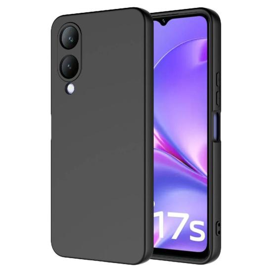 Forzacase Vivo Y17S ile uyumlu Liquid Serisi İçi Kadife Lansman Silikon Kılıf