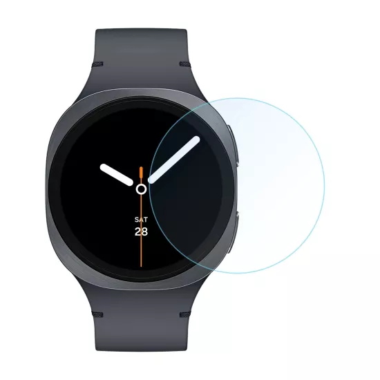 Forzacase Samsung Galaxy Watch 9 40mm ile uyumlu Temperli Kırılmaz Cam Ekran Koruyucu - FC861