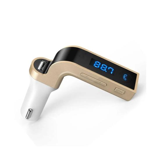 Forzacase Dijital Ekranlı Bluetooth Araç Kiti Oto Araç Fm Transmitter - FC172