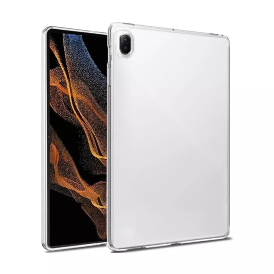 Forzacase Huawei MatePad SE 11 inch ile uyumlu Silikon Kılıf Şeffaf - FC013