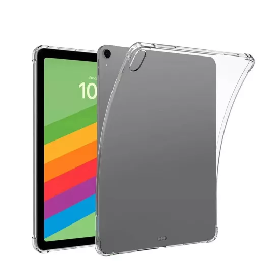 Forzacase Apple iPad Air 13 2026 13 inch ile uyumlu Anti Shock Silikon Kılıf Şeffaf - FC014