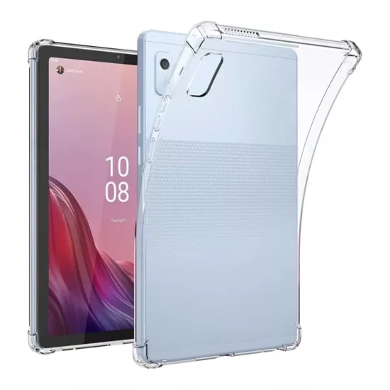 Forzacase Lenovo Tab M9 TB310FU ile uyumlu Anti Shock Silikon Kılıf Şeffaf - FC014