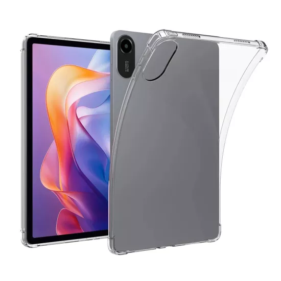 Forzacase Redmi Pad 2 11 inch 2025 ile uyumlu Anti Shock Silikon Kılıf Şeffaf - FC014