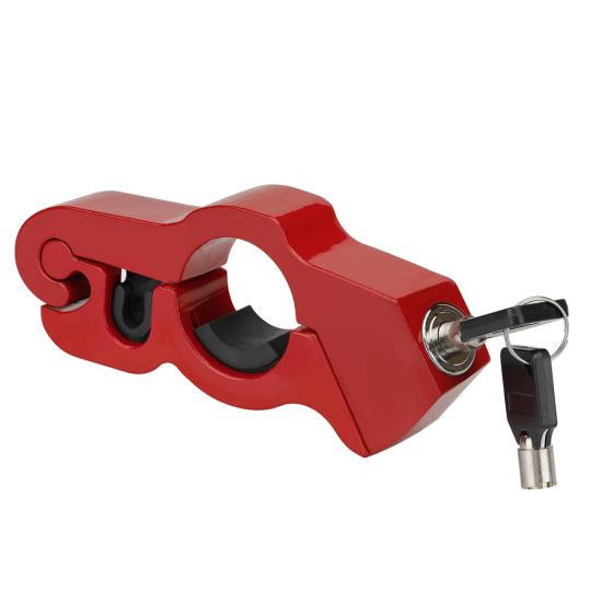 Forzacase Universal Metal Motosiklet Kilidi 2 Anahtarlı Gidon ve Fren Kilit - FC1002