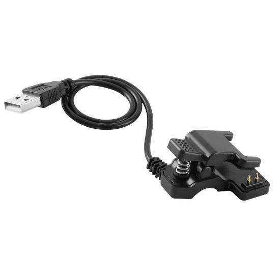 Forzacase 2 Pin 4.0 mm Konnektör Akıllı Saatler ile uyumlu Mandallı USB Şarj Kablosu - FC1058