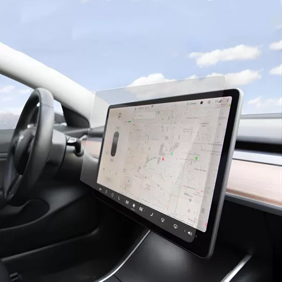 Forzacase Tesla Model S Navigasyon Multimedya uyumlu Nano Ekran Koruyucu Film - FC1117