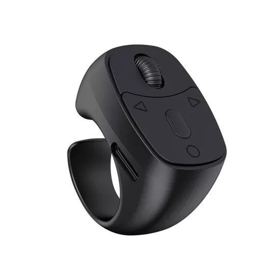 Forzacase Mouse Tasarım Bluetooth Uzaktan Yüzük Kumanda Sayfa Çevirici Video Selfie Kumandası FC1160