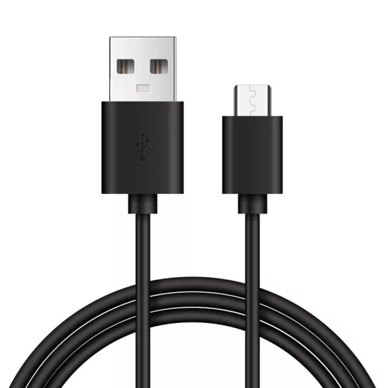 Forzacase 3A Micro USB Şarj ve Data Kablosu 3 metre Siyah - FC1171