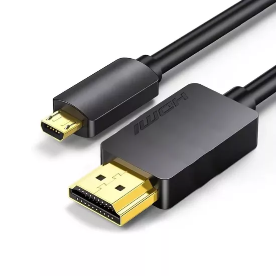 Forzacase Micro HDMI to HDMI Kablo 2m Raspberry Pi Kamera GoPro Uyumlu Çevirici - FC1198