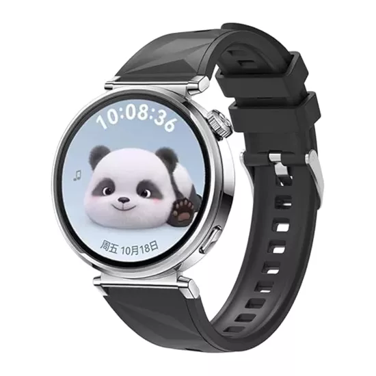 Forzacase Huawei Watch GT5 41mm ile uyumlu Tokalı Silikon Kordon Kayış - FC1215