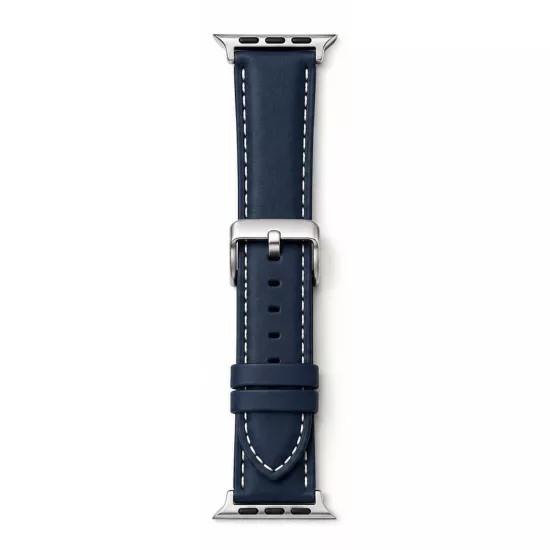 Forzacase Apple Watch Ultra 4 49mm ile uyumlu Suni Deri Kordon Kayış - FC1242