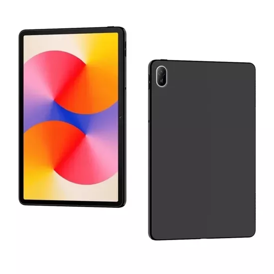 Forzacase Huawei MatePad SE 11 inch Tablet ile Uyumlu Silikon Kılıf Siyah - FC155