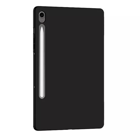 Forzacase Samsung Galaxy Tab S10 FE Plus 13.1 X620 Tablet ile Uyumlu Silikon Kılıf Siyah - FC155