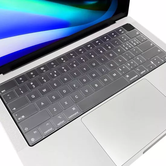 Forzacase Macbook Pro 14 A2442/A2681/A2779 uyumlu Silikon Klavye Koruması US / Amerikan - FC338