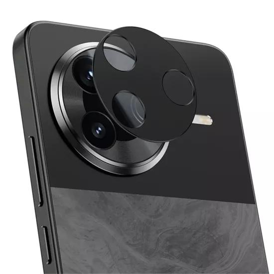Forzacase Xiaomi Poco F7 Ultra ile uyumlu Kamera Lens Koruma Halkası Siyah - FC377