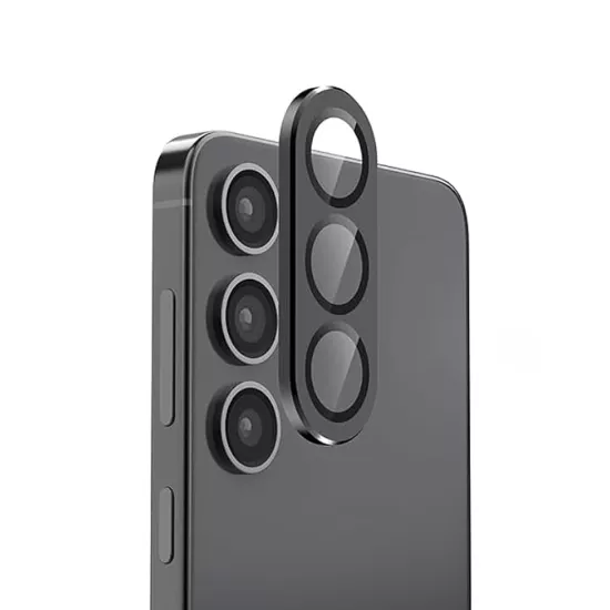 Forzacase Samsung Galaxy A26 / A36 / A56 ile uyumlu Kamera Camı Lens Koruyucu Halka Seti - FC381