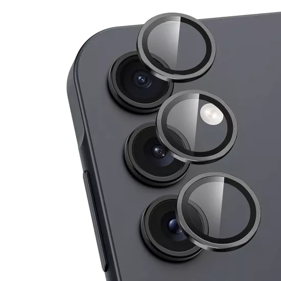 Forzacase Samsung Galaxy A16 ile uyumlu Kamera Camı Lens Koruyucu Halka Seti - FC381