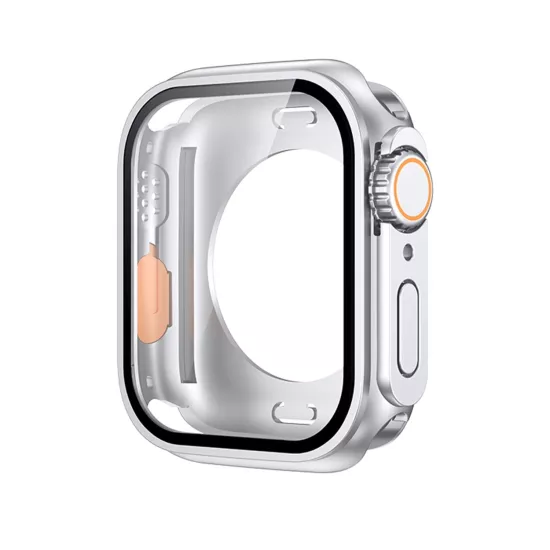 Forzacase Apple Watch 10 42mm uyumlu Full Ekran Kasa Koruyucu ve Watch Ultra Çevirici Kılıf - FC398
