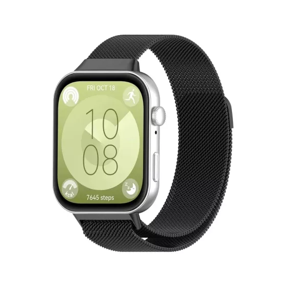 Forzacase Huawei Watch Fit 5 / Fit 5 Pro ile uyumlu Metal Mıknatıslı Manyetik Kordon Kayış - FC634