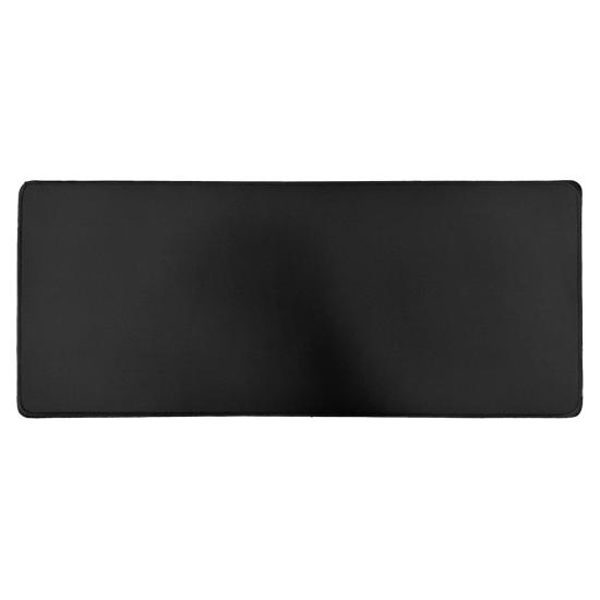 Forzacase Kaymaz Tabanlı Mouse Pad Büyük Boy Gaming Oyuncu uyumlu XL 70 x 30 cm Düz Siyah - FC985