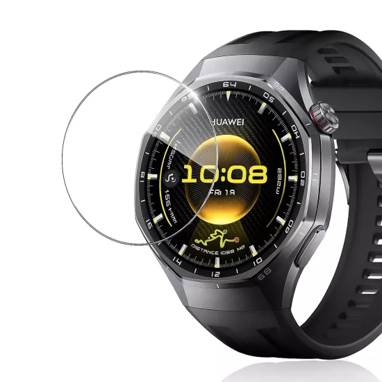 Forzacase Huawei Watch GT 7 Pro 46mm ile uyumlu Temperli Kırılmaz Cam Ekran Koruyucu - FC861