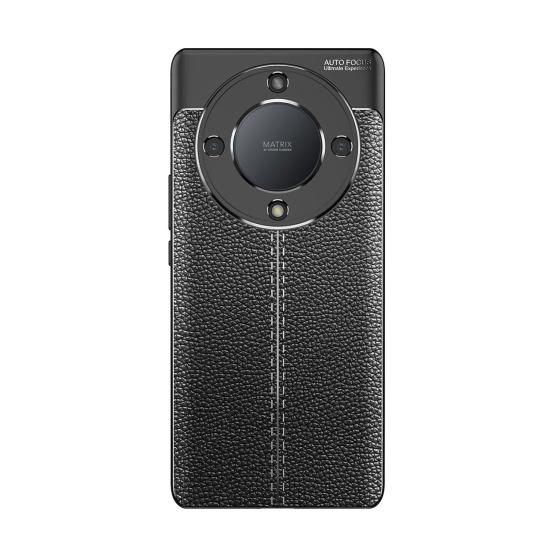 Forzacase Honor X9a ile uyumlu Deri Effect Serisi Silikon Kılıf