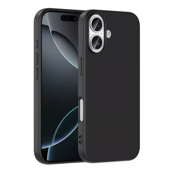 Forzacase iPhone 17 ile uyumlu Liquid Serisi İçi Kadife Lansman Silikon Kılıf