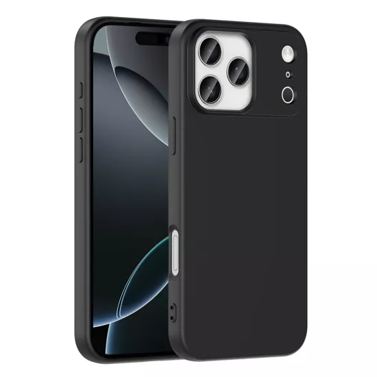 Forzacase iPhone 17 Pro ile uyumlu Liquid Serisi İçi Kadife Lansman Silikon Kılıf