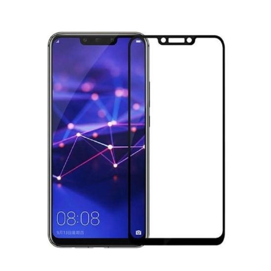 Forzacase Huawei Mate 20 Lite ile uyumlu Çerçeveli Tam Kaplayan Temperli Ekran Koruyucu - FC003