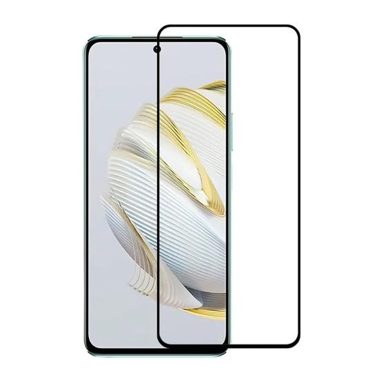 Forzacase Huawei Nova 10 SE ile uyumlu Çerçeveli Tam Kaplayan Temperli Ekran Koruyucu - FC003