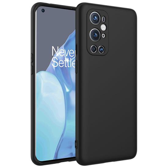 Forzacase OnePlus 9 Pro uyumlu Liquid Serisi İçi Kadife Lansman Silikon Kılıf
