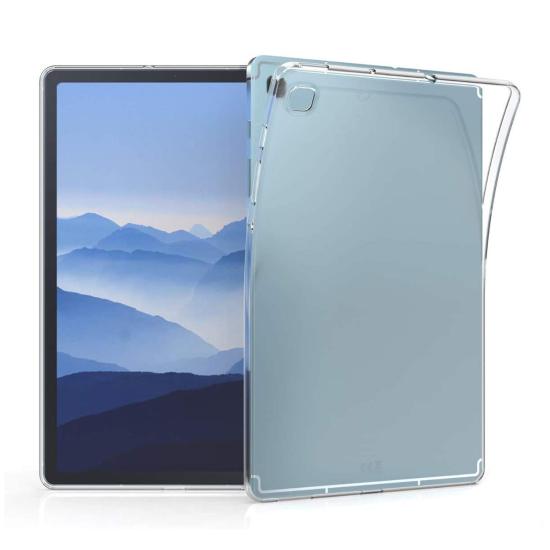 Forzacase Samsung Galaxy Tab S6 Lite 10.4 inch 2022 ile Uyumlu Silikon Kılıf Şeffaf - FC013