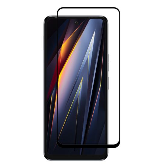 Forzacase Tecno Pova 4 ile uyumlu Çerçeveli Tam Kaplayan Temperli Ekran Koruyucu - FC003