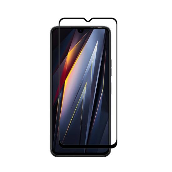 Forzacase Tecno Pova 4 Pro ile uyumlu Çerçeveli Tam Kaplayan Temperli Ekran Koruyucu - FC003