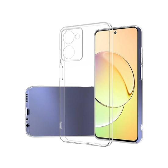 Forzacase Vivo Y36 uyumlu Soft Slim Serisi Şeffaf Silikon Kılıf - FC194