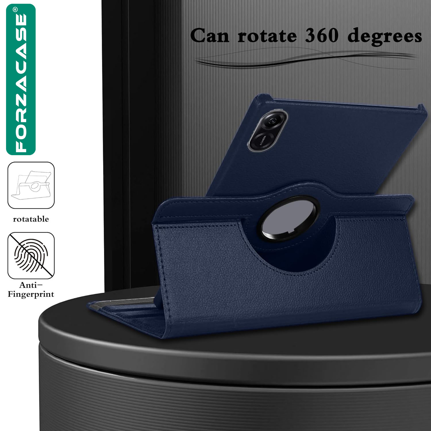 Forzacase Honor Pad X9 11.5 inch ile uyumlu 360 Derece Döner Standlı Kılıf - FC012