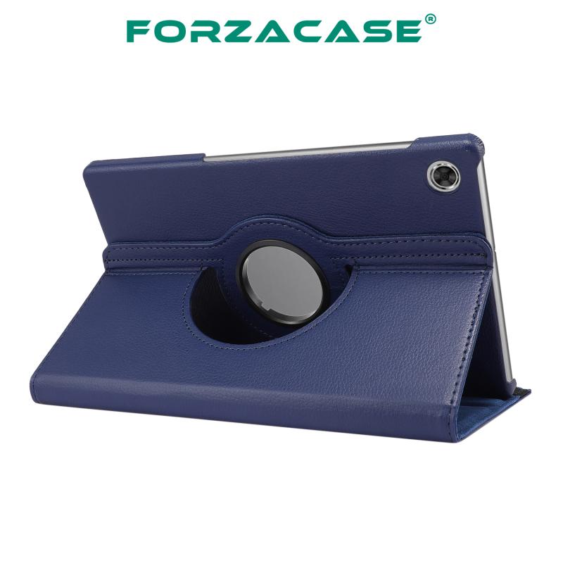 Forzacase Lenovo Tab M10 Plus 3.Nesil TB125FU 10.61 inch için 360 Derece Döner Standlı Kılıf - FC012