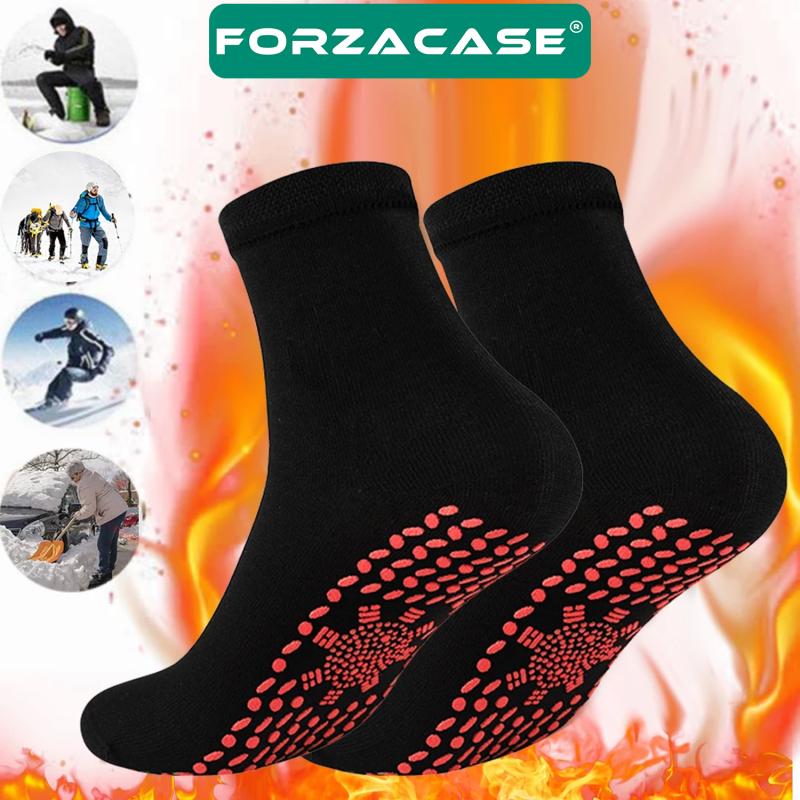 Forzacase Unisex 38-44 beden Kendinden Isıtmalı Ayak Masajlı Termal Çorap  - FC322