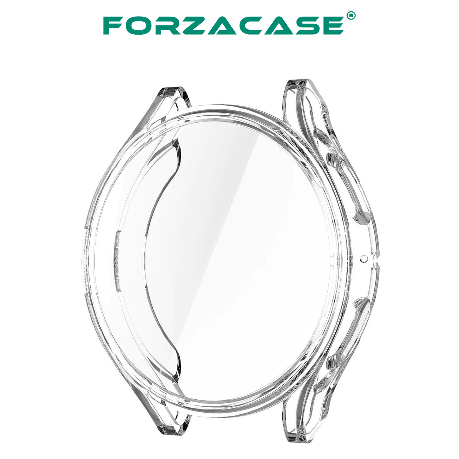 Forzacase Samsung Galaxy Watch4 44mm Önü Kapalı Ekran Korumalı Silikon Kılıf - FC010
