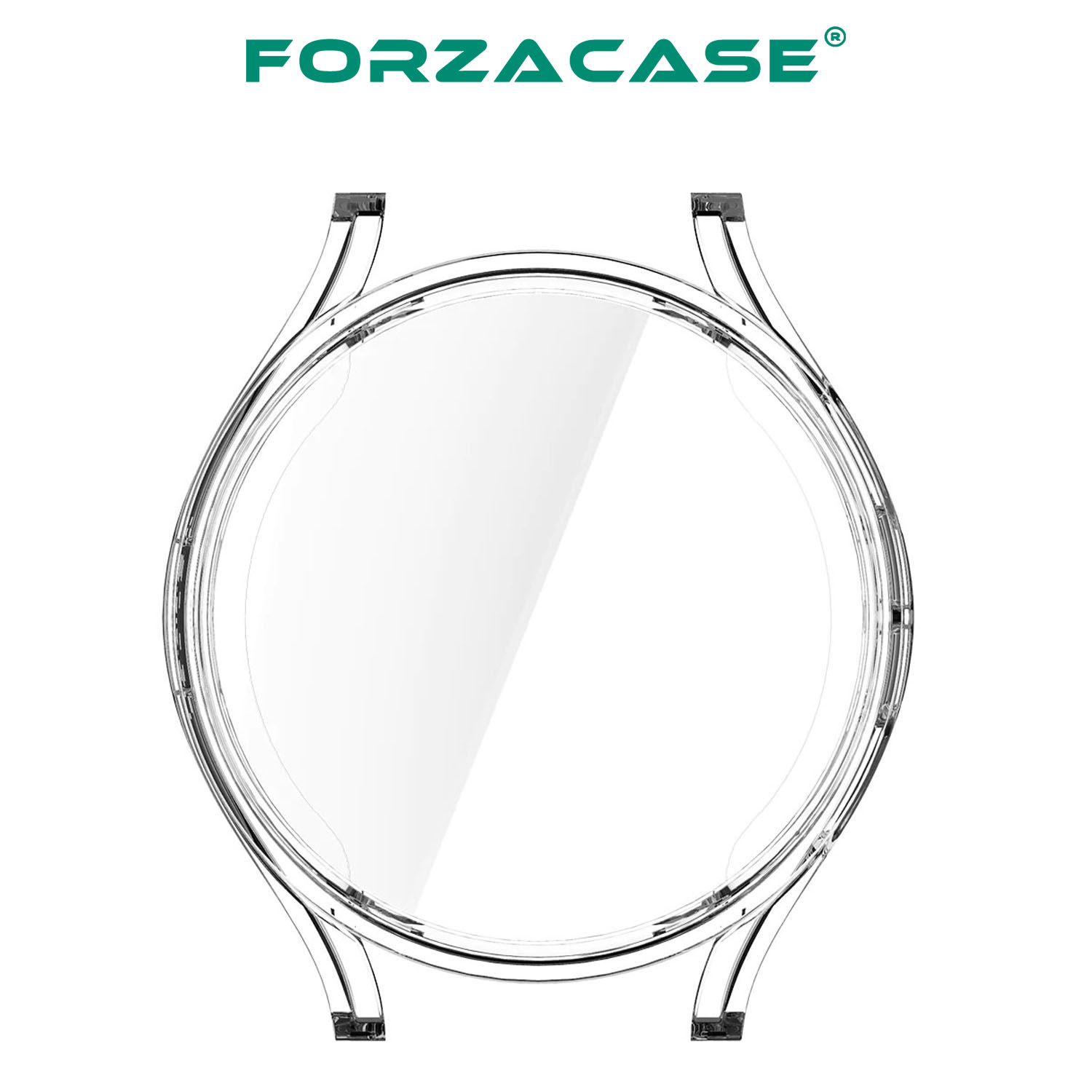 Forzacase Samsung Galaxy Watch5 44mm Önü Kapalı Ekran Korumalı Silikon Kılıf - FC010