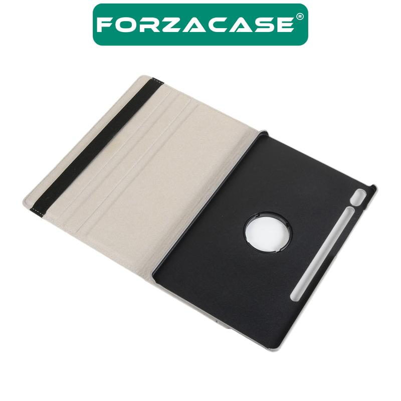 Forzacase Samsung Galaxy Tab S7 SM-T870 için 360 Derece Döner Standlı Kılıf - FC012