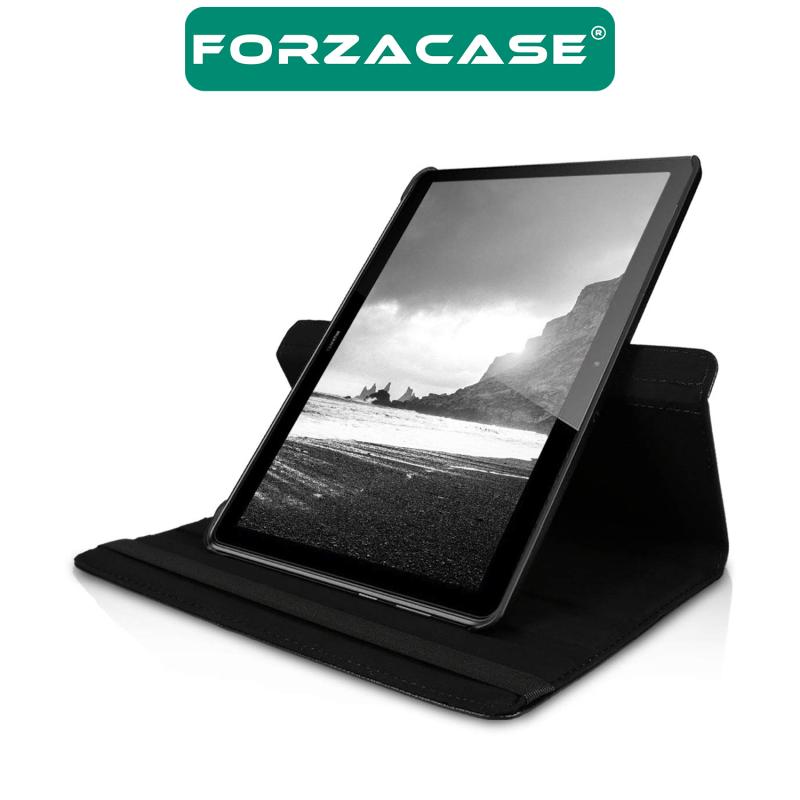 Forzacase Huawei MediaPad T5 için 360 Derece Döner Standlı Kılıf - FC012