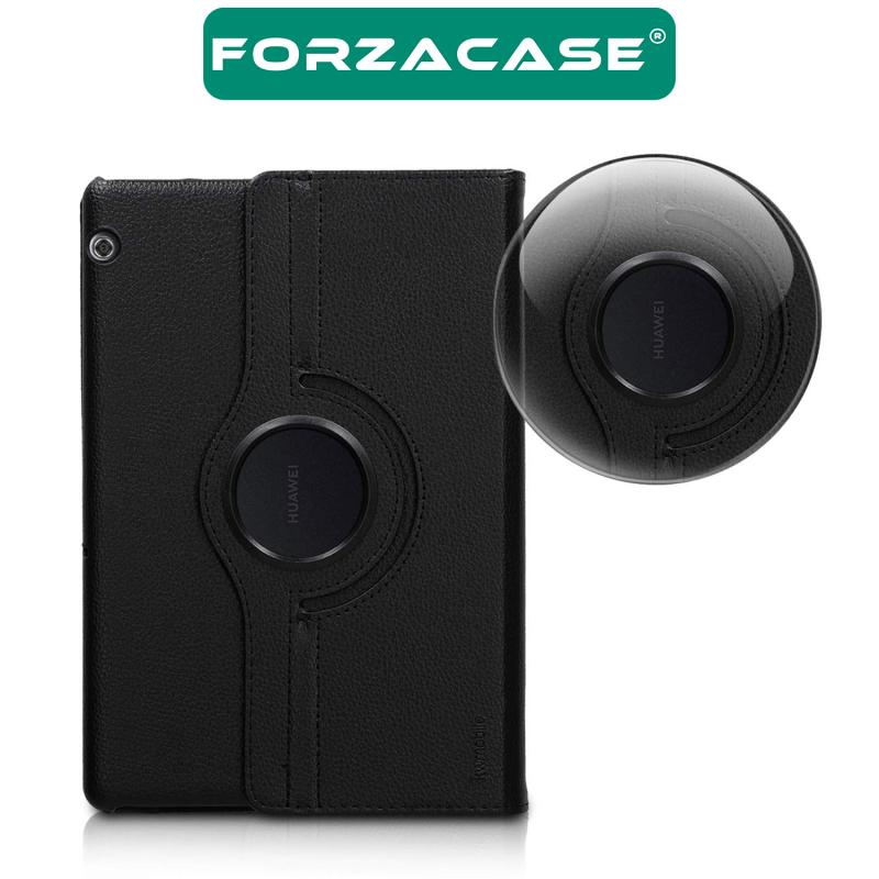 Forzacase Huawei MediaPad T5 için 360 Derece Döner Standlı Kılıf - FC012