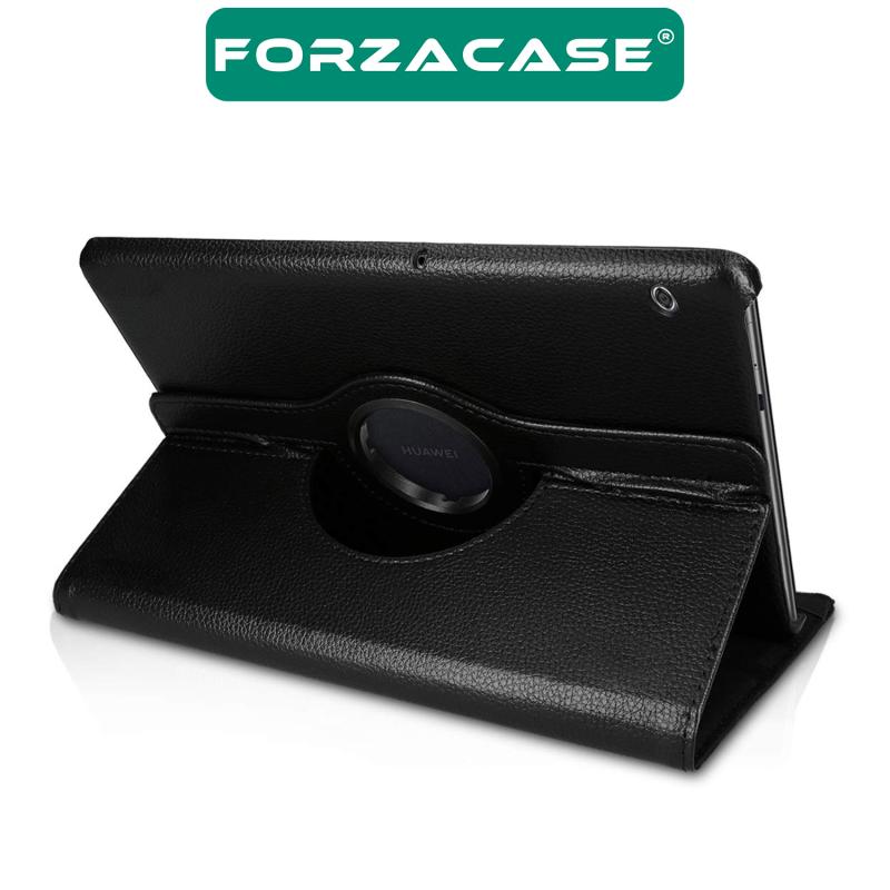 Forzacase Huawei MediaPad T5 için 360 Derece Döner Standlı Kılıf - FC012