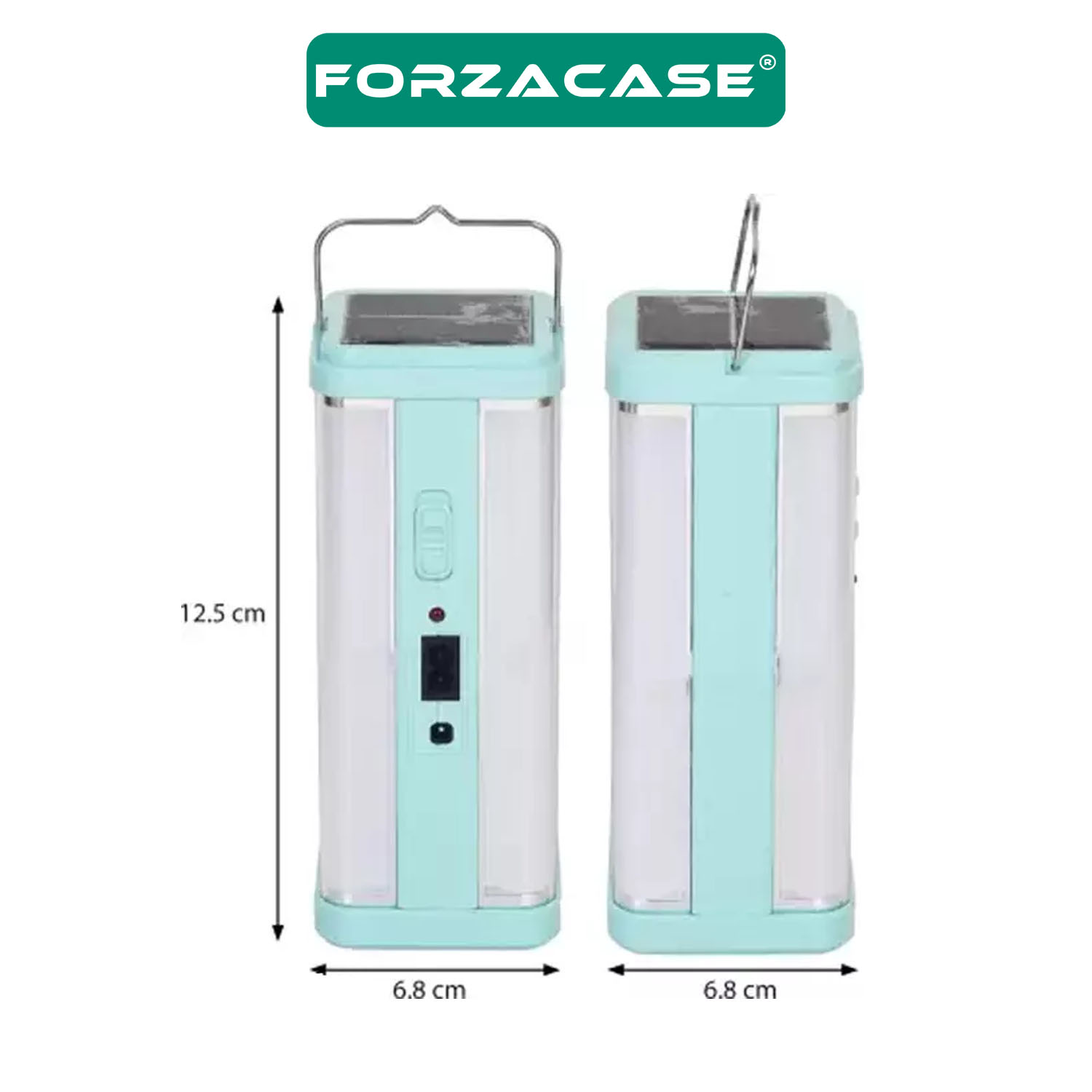 Forzacase 4 Taraflı Güneş Enerjili Solar Kamp Lambası 32 LED Parlak Işık 2000 mAh Şarjlı - FC349